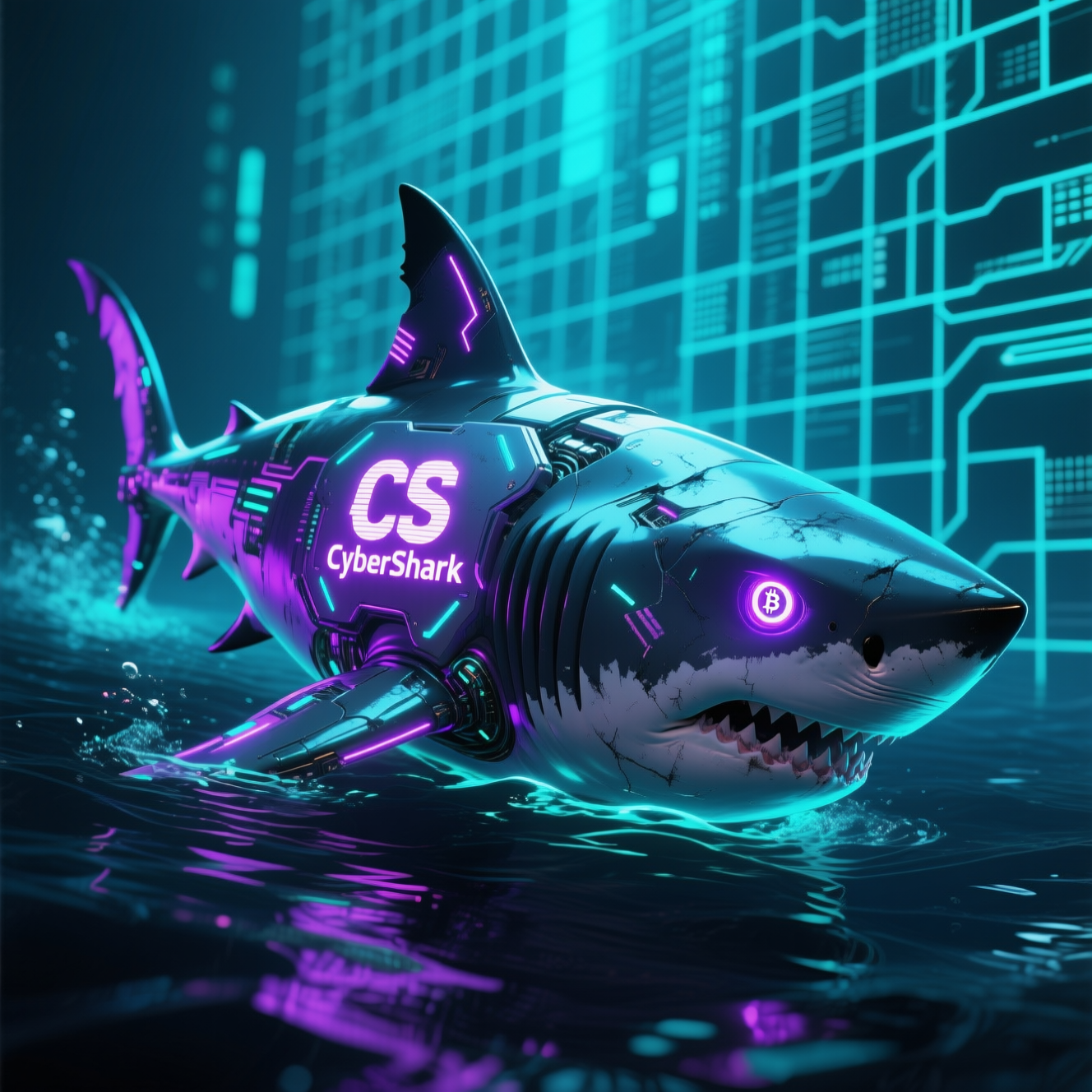 CyberShark Logo